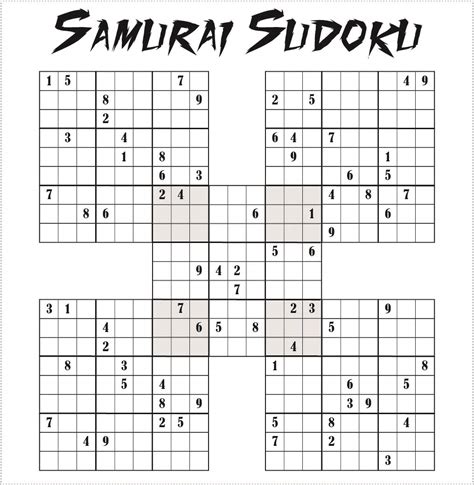 sudoku samurai kostenlos spielen